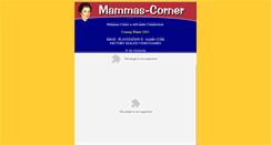Desktop Screenshot of mammas-corner.com